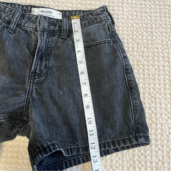 HOLLISTER High Rise 5” Relaxed Shorts Size 24 - Picture 6 of 7